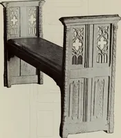 An illustration from French furniture in the middle ages and under Louis XIII (1900)