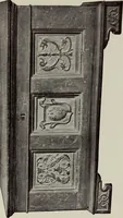 An illustration from French furniture in the middle ages and under Louis XIII (1900)