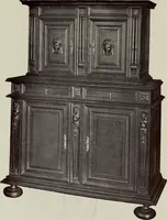 An illustration from French furniture in the middle ages and under Louis XIII (1900)
