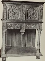 An illustration from French furniture in the middle ages and under Louis XIII (1900)