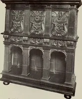 An illustration from French furniture in the middle ages and under Louis XIII (1900)
