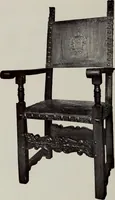 An illustration from French furniture in the middle ages and under Louis XIII (1900)