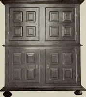 An illustration from French furniture in the middle ages and under Louis XIII (1900)