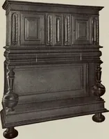 An illustration from French furniture in the middle ages and under Louis XIII (1900)