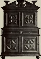 An illustration from French furniture in the middle ages and under Louis XIII (1900)
