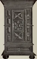 An illustration from French furniture in the middle ages and under Louis XIII (1900)