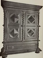 An illustration from French furniture in the middle ages and under Louis XIII (1900)