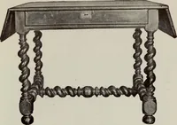 An illustration from French furniture in the middle ages and under Louis XIII (1900)