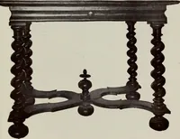 An illustration from French furniture in the middle ages and under Louis XIII (1900)