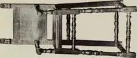 An illustration from French furniture in the middle ages and under Louis XIII (1900)