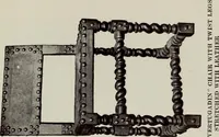 An illustration from French furniture in the middle ages and under Louis XIII (1900)