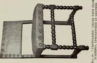 An illustration from French furniture in the middle ages and under Louis XIII (1900)