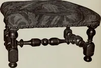 An illustration from French furniture in the middle ages and under Louis XIII (1900)