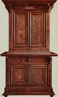An illustration from French furniture in the middle ages and under Louis XIII (1900)