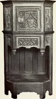 An illustration from French furniture in the middle ages and under Louis XIII (1900)