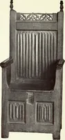 An illustration from French furniture in the middle ages and under Louis XIII (1900)