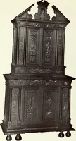 An illustration from French furniture in the middle ages and under Louis XIII (1900)