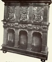 An illustration from French furniture in the middle ages and under Louis XIII (1900)