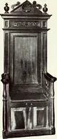 An illustration from French furniture in the middle ages and under Louis XIII (1900)