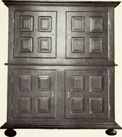 An illustration from French furniture in the middle ages and under Louis XIII (1900)