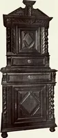 An illustration from French furniture in the middle ages and under Louis XIII (1900)