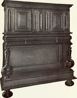 An illustration from French furniture in the middle ages and under Louis XIII (1900)