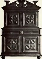 An illustration from French furniture in the middle ages and under Louis XIII (1900)