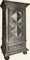 An illustration from French furniture in the middle ages and under Louis XIII (1900)