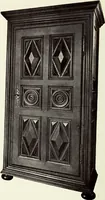 An illustration from French furniture in the middle ages and under Louis XIII (1900)
