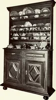 An illustration from French furniture in the middle ages and under Louis XIII (1900)