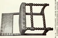 An illustration from French furniture in the middle ages and under Louis XIII (1900)