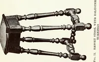 An illustration from French furniture in the middle ages and under Louis XIII (1900)