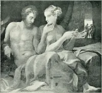 An illustration from French painting in the sixteenth century (1904)