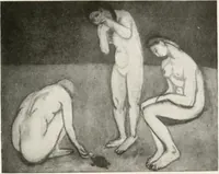 An illustration from French pictures and their painters (1922)