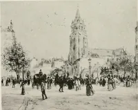 An illustration from French pictures and their painters (1922)