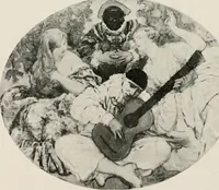An illustration from French pictures and their painters (1922)