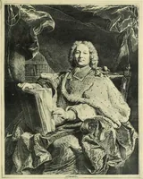 An illustration from French portrait engraving of the XVIIth and XVIIIth centuries (1910)