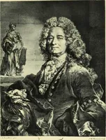 An illustration from French portrait engraving of the XVIIth and XVIIIth centuries (1910)