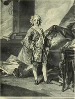 An illustration from French portrait engraving of the XVIIth and XVIIIth centuries (1910)