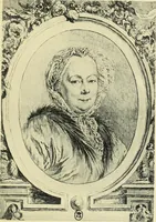 An illustration from French portrait engraving of the XVIIth and XVIIIth centuries (1910)