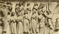 Picture 59 of 71 from French sculpture of the thirteenth century: seventy-eight examples of masterpieces of medieval art illustrating the works at Reims and showing their place in the history of sculpture (1915), leaf 114