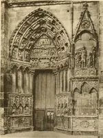 An illustration from French sculpture of the thirteenth century: seventy-eight examples of masterpieces of medieval art illustrating the works at Reims and showing their place in the history of sculpture (1915)