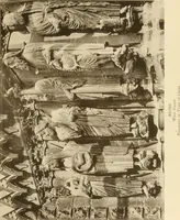An illustration from French sculpture of the thirteenth century: seventy-eight examples of masterpieces of medieval art illustrating the works at Reims and showing their place in the history of sculpture (1915)
