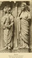Picture 18 of 71 from French sculpture of the thirteenth century: seventy-eight examples of masterpieces of medieval art illustrating the works at Reims and showing their place in the history of sculpture (1915), leaf 54
