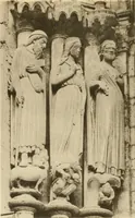 An illustration from French sculpture of the thirteenth century: seventy-eight examples of masterpieces of medieval art illustrating the works at Reims and showing their place in the history of sculpture (1915)