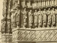An illustration from French sculpture of the thirteenth century: seventy-eight examples of masterpieces of medieval art illustrating the works at Reims and showing their place in the history of sculpture (1915)