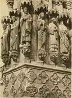 Picture 25 of 71 from French sculpture of the thirteenth century: seventy-eight examples of masterpieces of medieval art illustrating the works at Reims and showing their place in the history of sculpture (1915), leaf 66