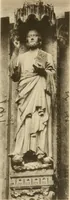 An illustration from French sculpture of the thirteenth century: seventy-eight examples of masterpieces of medieval art illustrating the works at Reims and showing their place in the history of sculpture (1915)