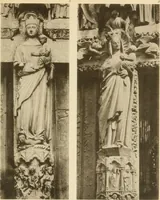 An illustration from French sculpture of the thirteenth century: seventy-eight examples of masterpieces of medieval art illustrating the works at Reims and showing their place in the history of sculpture (1915)