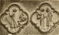 An illustration from French sculpture of the thirteenth century: seventy-eight examples of masterpieces of medieval art illustrating the works at Reims and showing their place in the history of sculpture (1915)